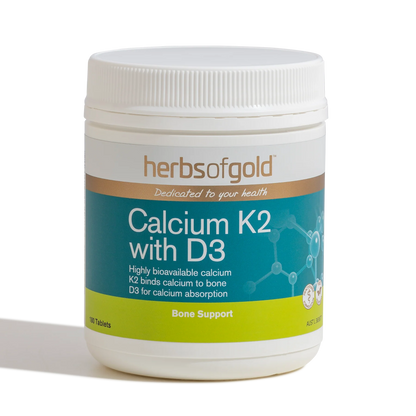 Calcium K2 with D3- Herbs of Gold