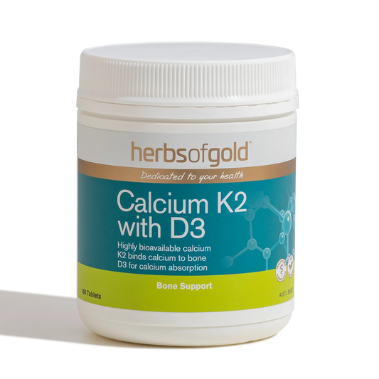 Calcium K2 with D3- Herbs of Gold