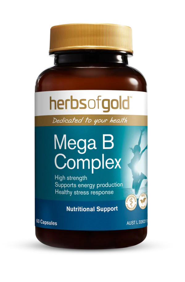 Mega B Complex- Herbs of Gold