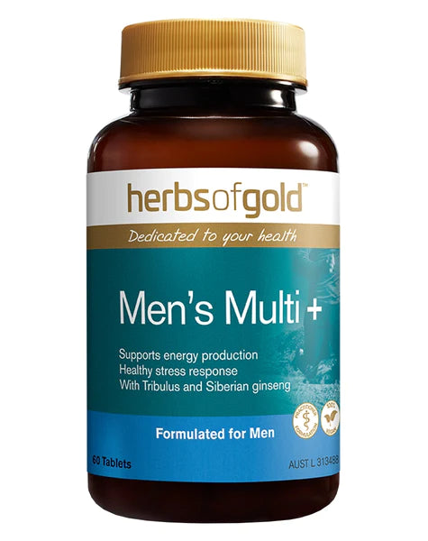 Mens multi + 60 serves- Herbs of Gold