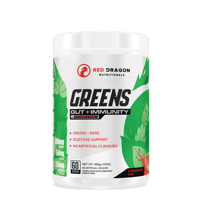 Greens: Gut + Immunity 60 serve- Red Dragon Nutritionals