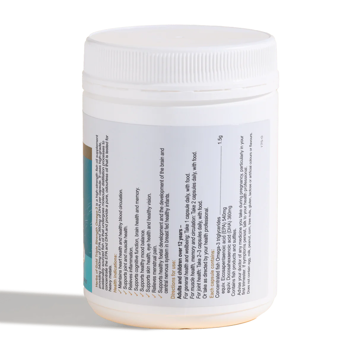 Triple Strength Omega 3- Herbs of gold