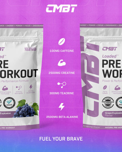 LOADED™ PRE WORKOUT- CMBT