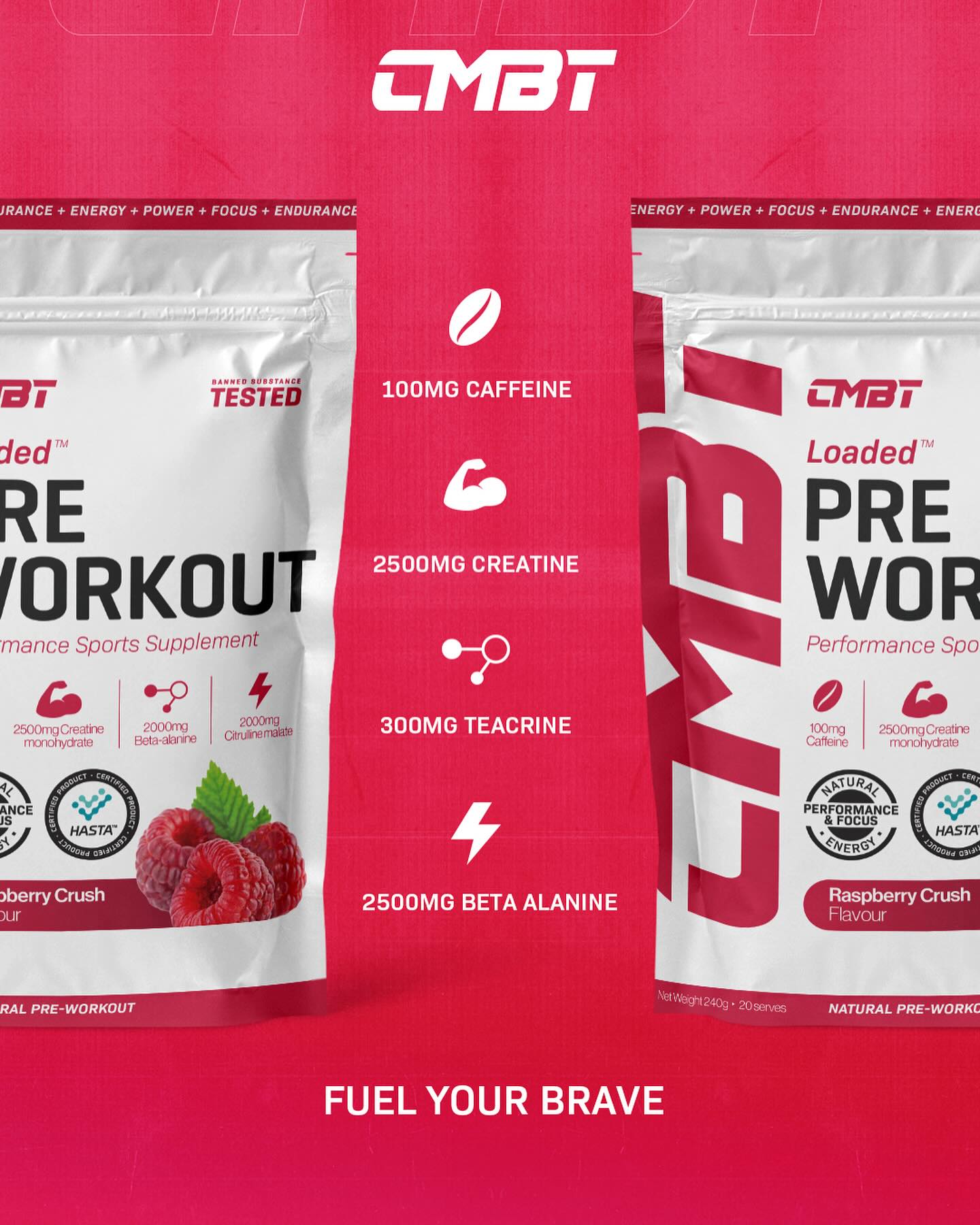 LOADED™ PRE WORKOUT- CMBT