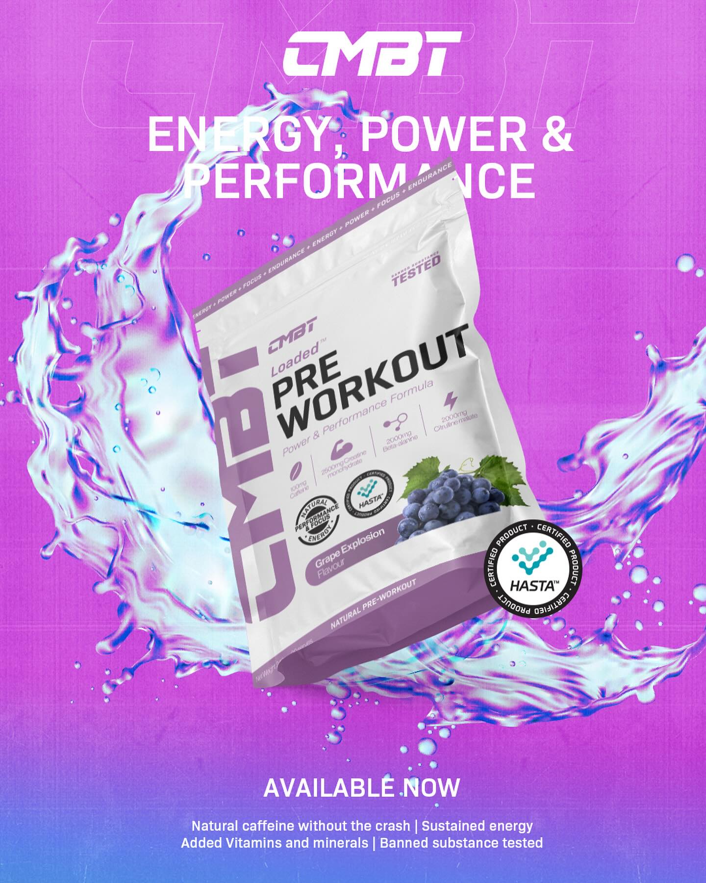 LOADED™ PRE WORKOUT- CMBT