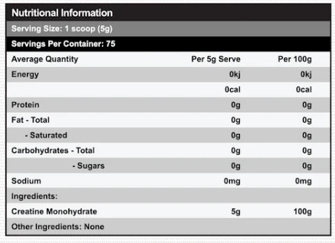 Creatine - Red Dragon Nutritionals