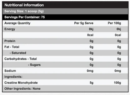 Creatine - Red Dragon Nutritionals