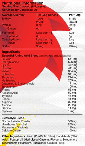 Dragon Fuel EAA 30 serve- Red Dragon Nutritionals