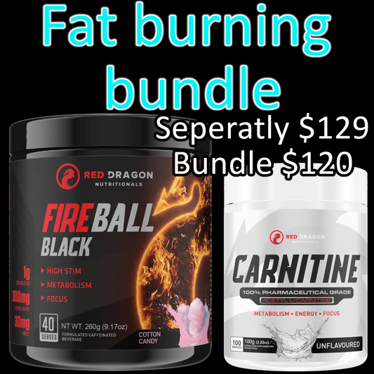 Fat Burning Bundle- Fireball black & Carnitine