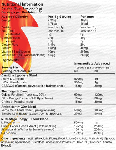 Fireball- Red Dragon Nutritionals