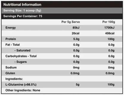 Glutamine - Red Dragon Nutritionals