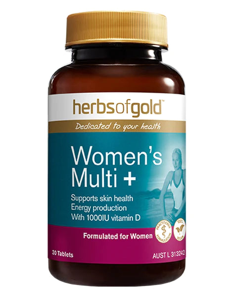 WOMENS MULTI + 30 serve- HERBS OF GOLD