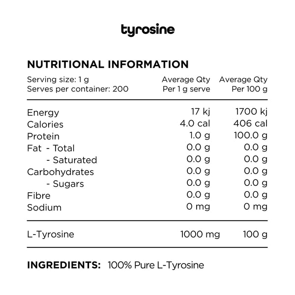 Tyrosine- Switch Nutrition