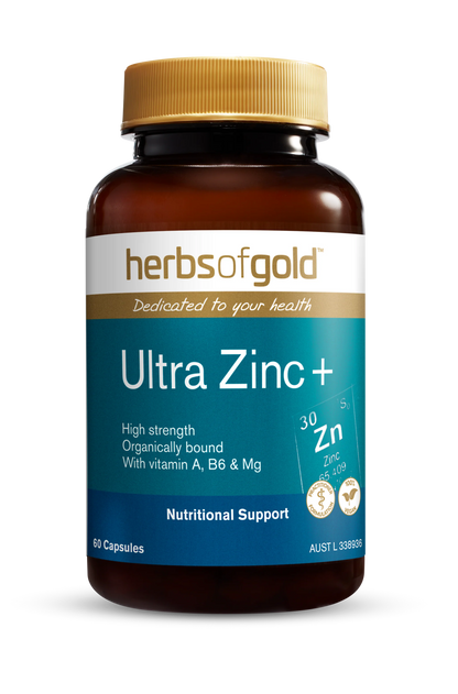 Ultra ZINC + 60 Capsules - Herbs of Gold