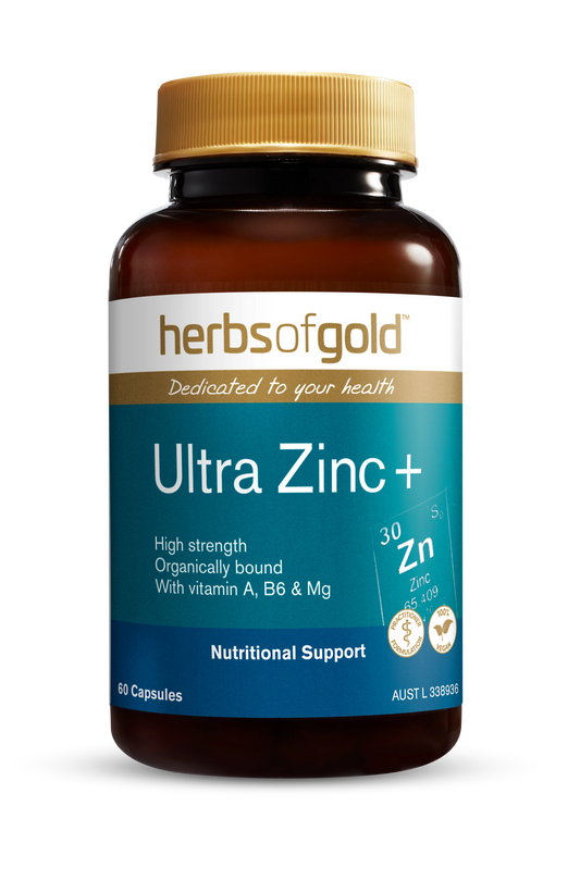 Ultra ZINC + 60 Capsules - Herbs of Gold